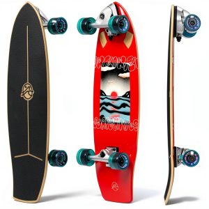 Flow Surf Skates Cruiser Skateboard 29 Inch Maple Deck-0