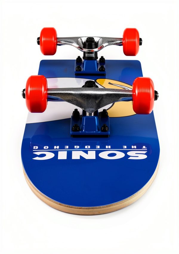 Voyager Sonic Skateboard Maple Wood Deck Beginner Unisex-3