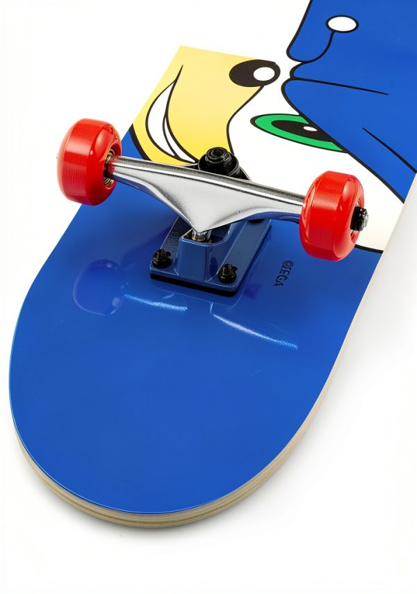 Voyager Sonic Skateboard Maple Wood Deck Beginner Unisex-4