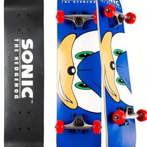 Voyager Sonic Skateboard Maple Wood Deck Beginner Unisex-0