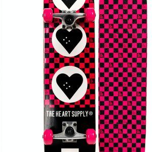 The Heart Supply Skateboard Team Checkerboard Youth Complete-0