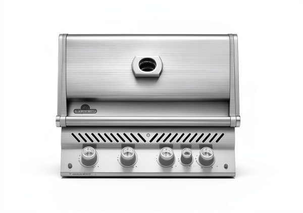 Napoleon BIPRO500RBNSS-3 Built-in Prestige PRO RB Natural Gas Grill Head, 500 sq.in. + Infrared Infrared Rear Burner, Stainless Steel-2