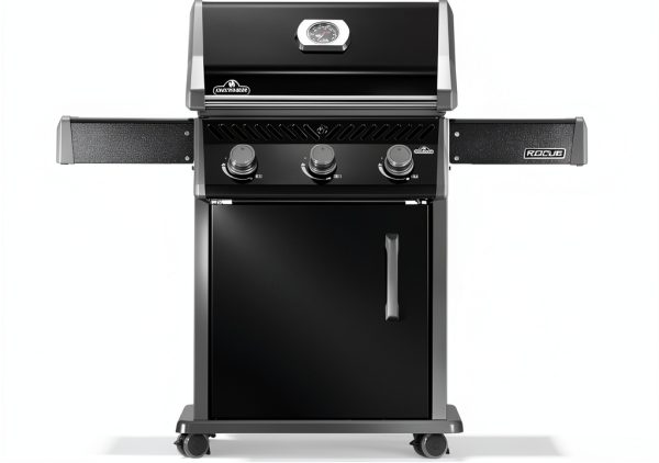 Napoleon Rogue 425 Propane Gas Grill Black 3-Burner Durable BBQ-0