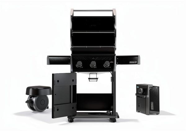 Napoleon Rogue 425 Propane Gas Grill Black 3-Burner Durable BBQ-5