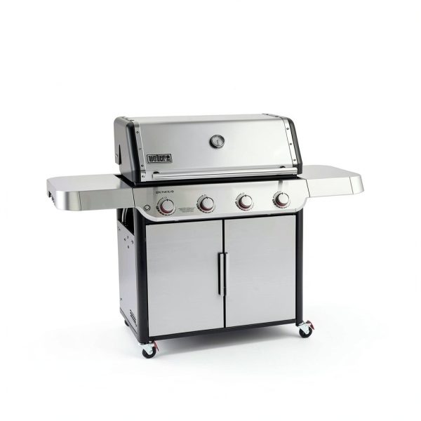 Weber Genesis S-415 Natural Gas Grill for Outdoor Grilling, 4 Burners, Stainless Steel-6