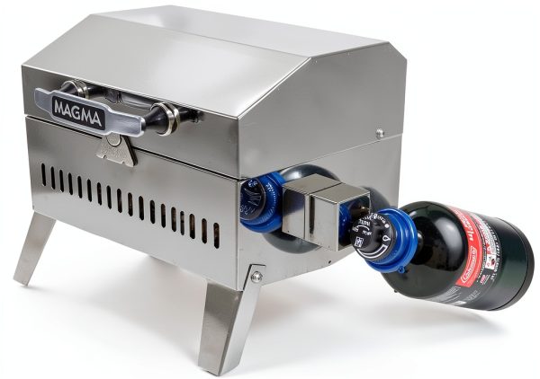 Magma C10-200 Beach Fire 9" x 12" Gas Grill | Portable Small Gas Grill | Compact Propane BBQ | Mini Outdoor Cooker-4
