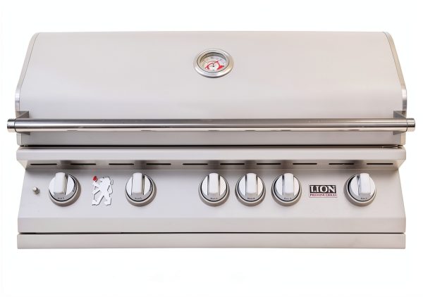 Lion BBQ Direct Premium 10-Piece 40" Natural Gas Grilling Set: Ready-to-Use with Included Hoses, Vent, & Searing burner-1