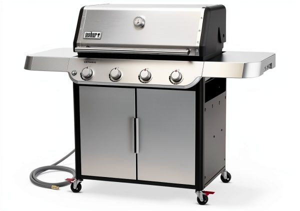 Weber Genesis S-415 Natural Gas Grill for Outdoor Grilling, 4 Burners, Stainless Steel-8