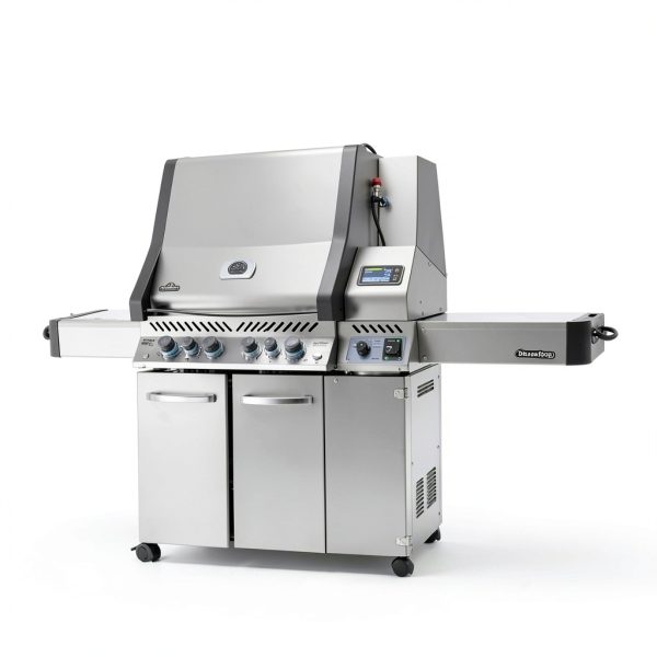 Napoleon P500RSIBNSS-3 Prestige 500 RSIB Natural Gas Grill, sq. in + Infrared Side and Rear Burner, Stainless Steel-3