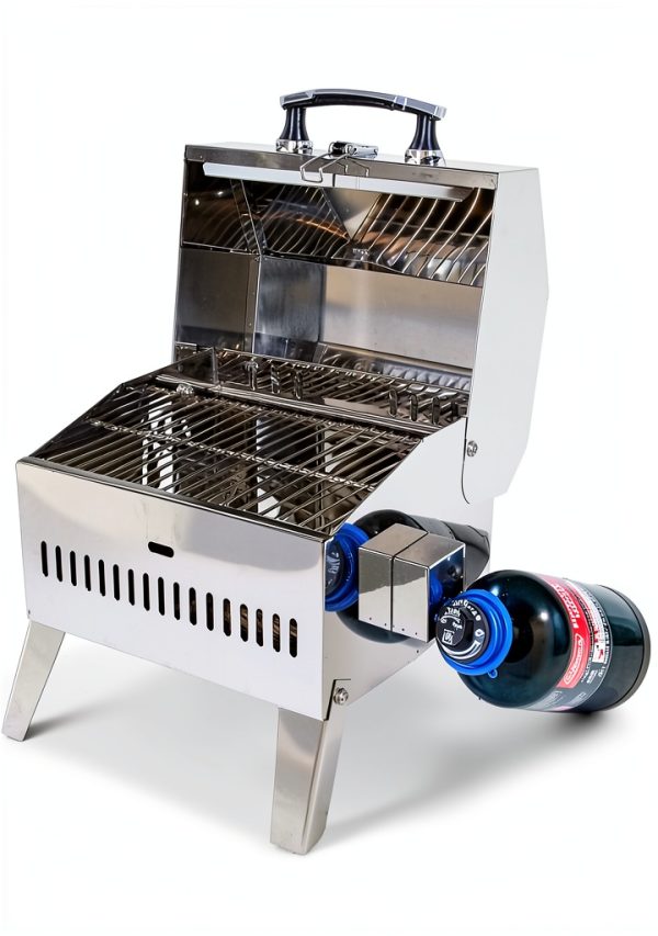 Magma C10-200 Beach Fire 9" x 12" Gas Grill | Portable Small Gas Grill | Compact Propane BBQ | Mini Outdoor Cooker-3