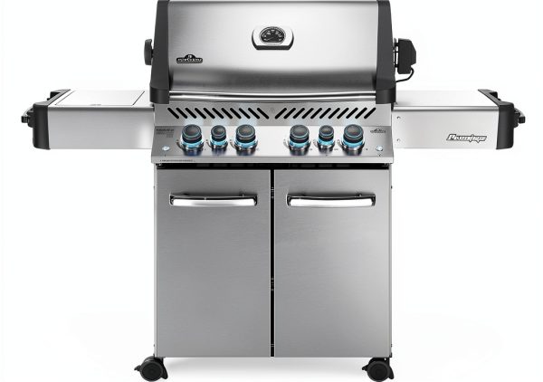 Napoleon P500RSIBNSS-3 Prestige 500 RSIB Natural Gas Grill, sq. in + Infrared Side and Rear Burner, Stainless Steel-0