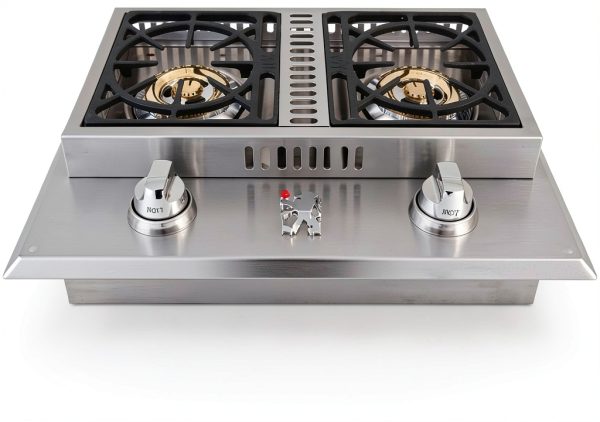 Lion Premium Grills L1634 Natural Gas Double Side Burner, 26-3/4 by 20-1/2-Inch-2