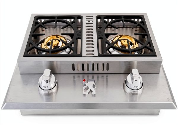 Lion Premium Grills L1634 Natural Gas Double Side Burner, 26-3/4 by 20-1/2-Inch-0